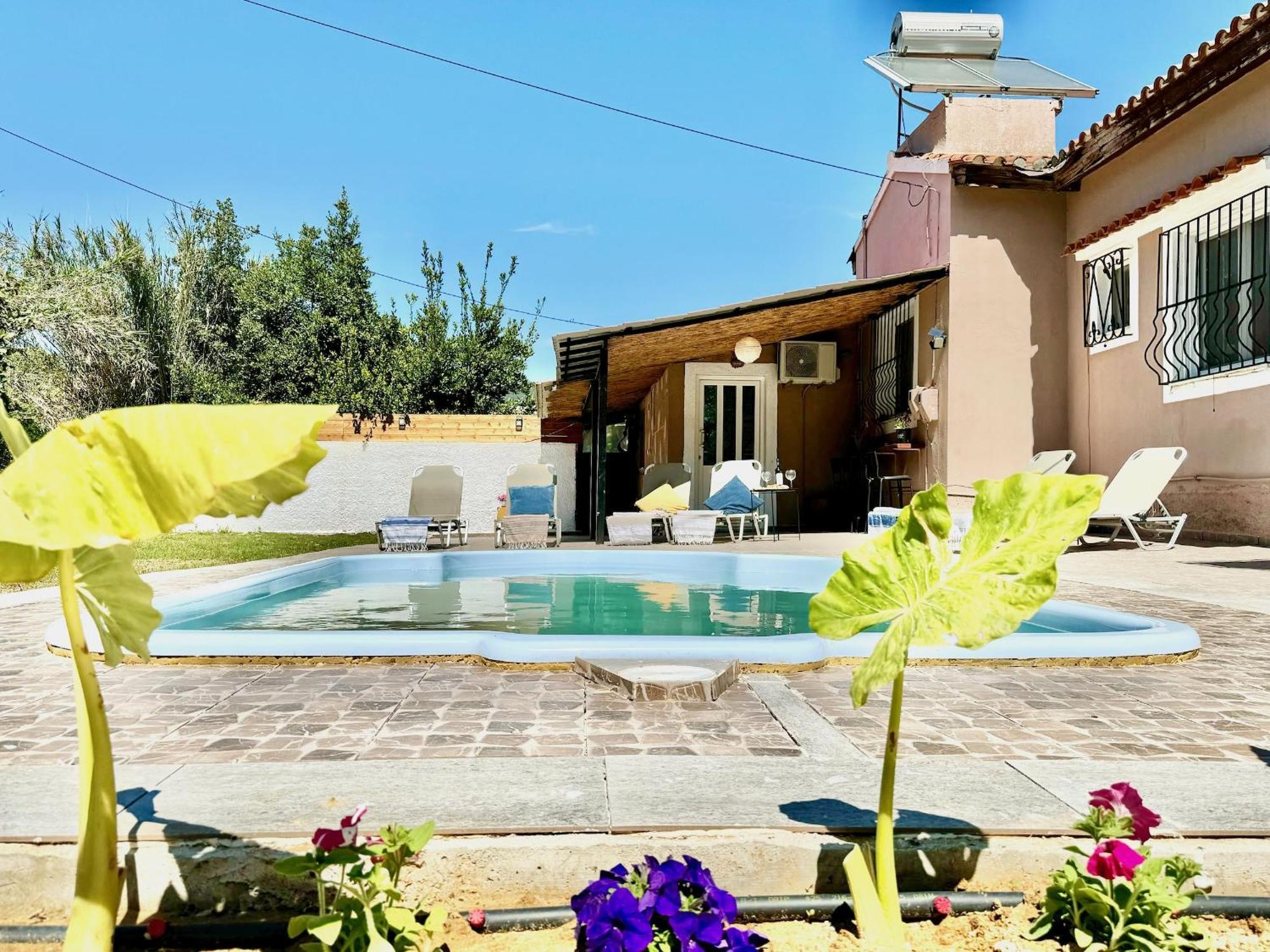 Beach Villa Night Flower With Private Pool By Dadovillas Dassiá Exteriér fotografie