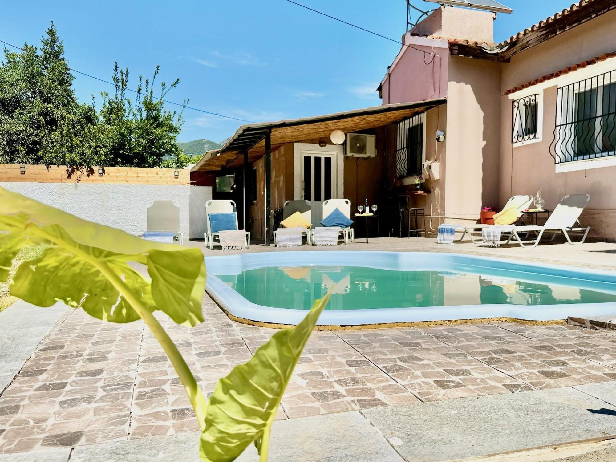 Beach Villa Night Flower With Private Pool By Dadovillas Dassiá Exteriér fotografie